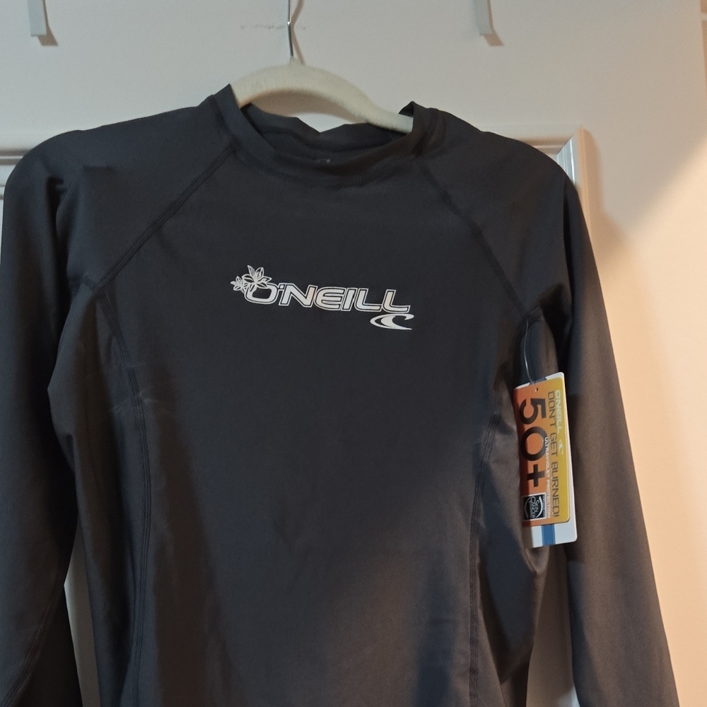 O'Neill Charcoal Long Sleeve Rash Guard